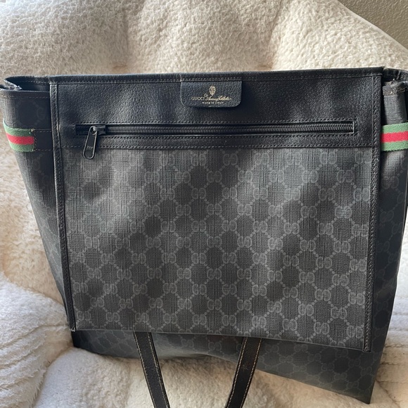 Gucci large Ophidia vintage tote bag - Picture 8 of 15
